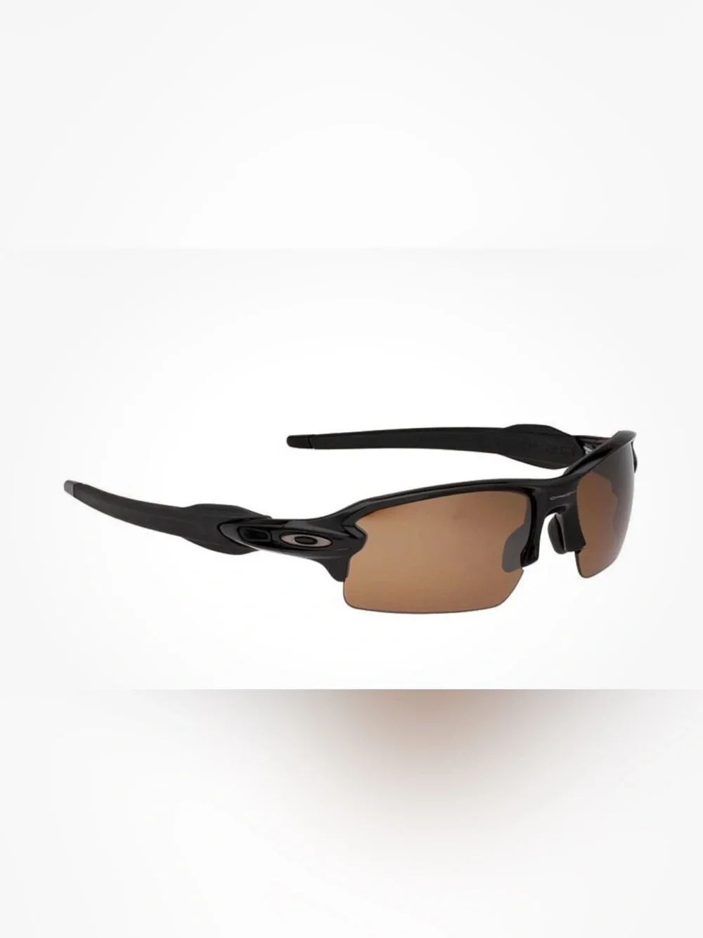Men's Oakley Flak 2.0 Golf Sunglasses Tungsten Polarized, Black Frame